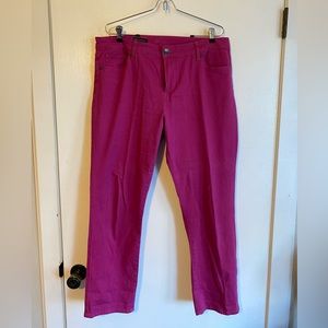 Kut from the kloth raspberry jeans